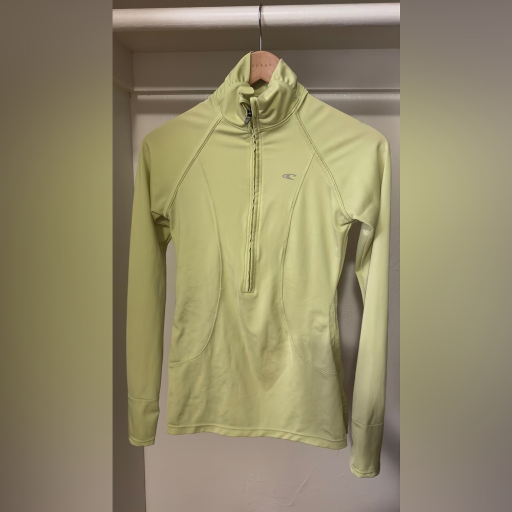 Guc O'neill Lime Half-Zip Pullover - image 1